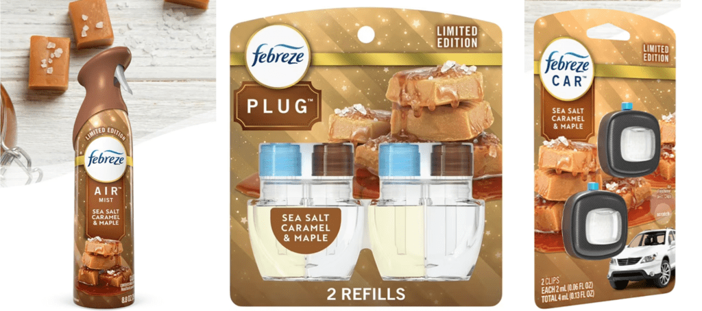 sea salt caramel apple febreze